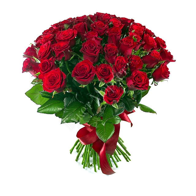 Букет «Классический» из 51 красной розы