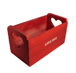 Ящик Love Box красный - 512